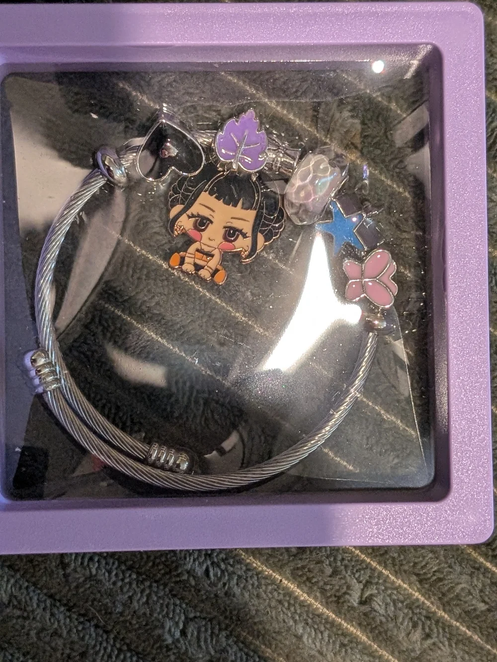 New K-pop Demon Hunters Zoey Charm Bracelet